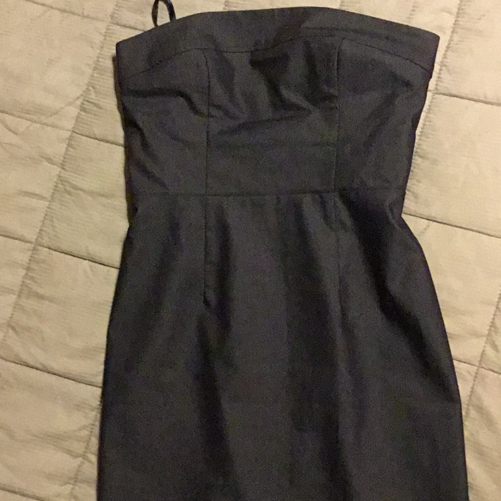 Merona dark denim strapless dress